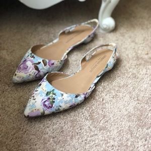 Floral flats